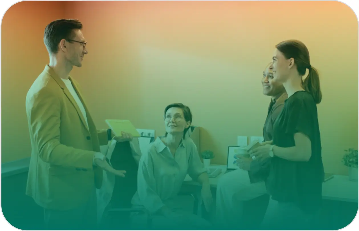 Partner and agency support for shared execution